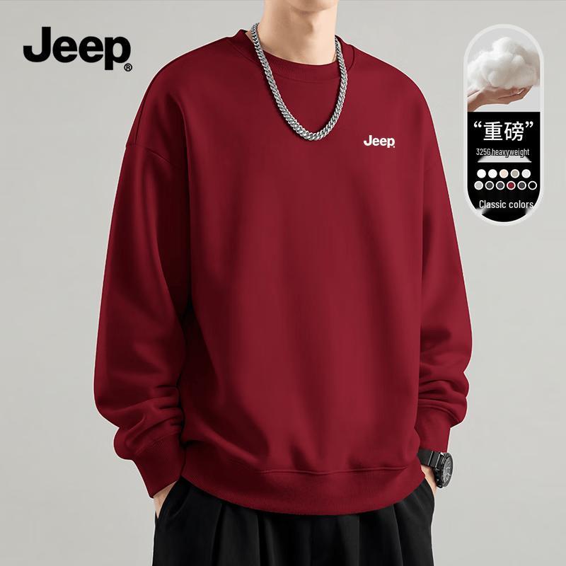 JEEP Men's Casual Autumn Pullover Sweatshirt