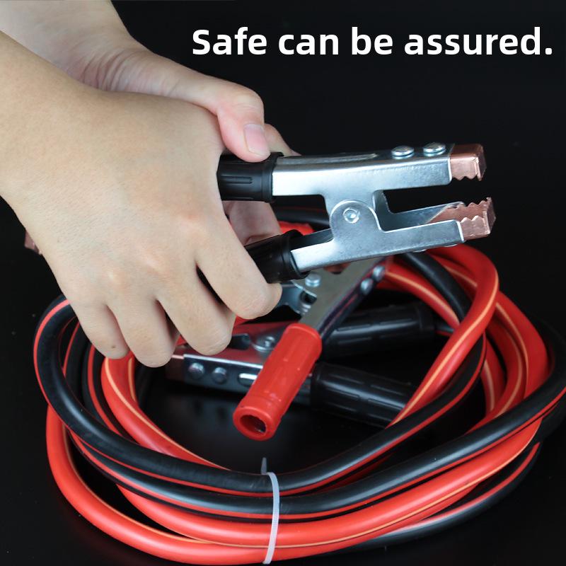 Пусковые провода для аккумулятора 2000 А из чистой меди с зажимами