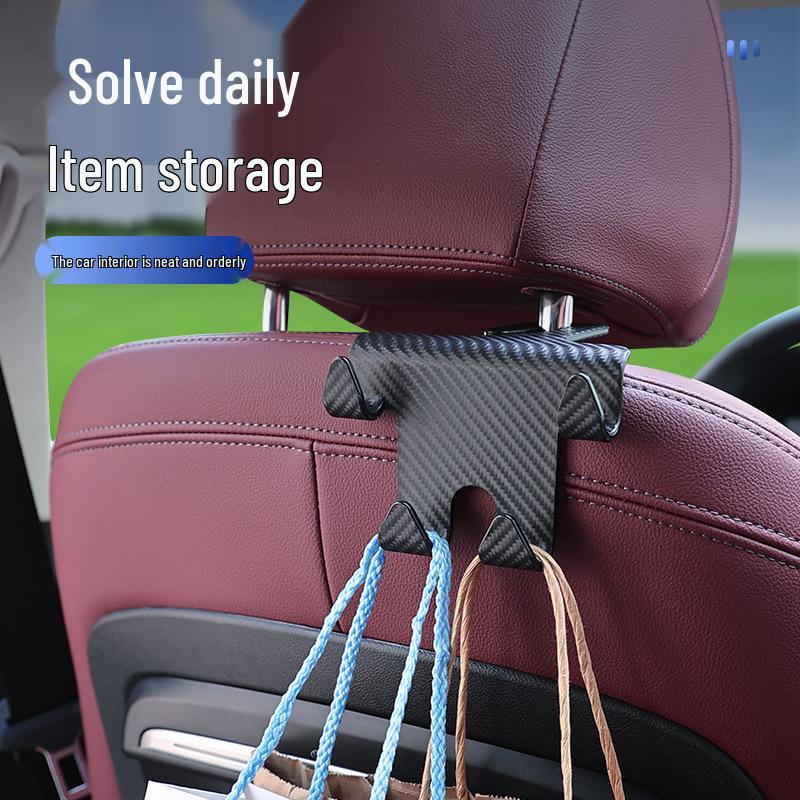 Creative Car Seat Back Hook for Interior Storage