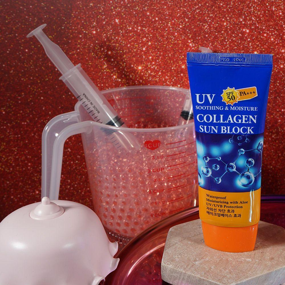 Skin protection and elastic skin sun cream 70ml collagen