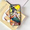 Yunli Анимированная игра Honkai Star Rail Чехол для телефона для iPhone 17 Air 16 15 14 13 Pro Max 11 12 Черный силиконовый чехол