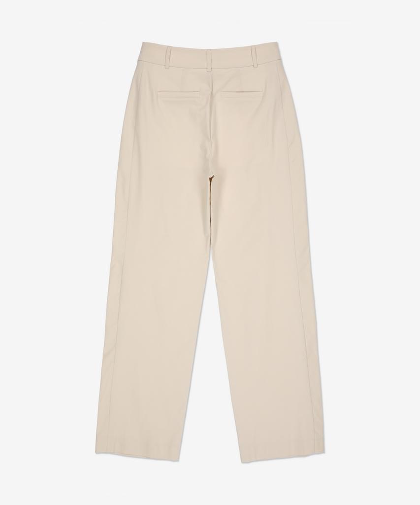 WOERA Wide Leg Pants - Beige / N1029Beige02