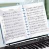 A4 Music Score Folder Transparent Piano Sheets Folder New Music Book Folder