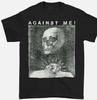 Against Me Band Album Cover Cotton All Size Black Unisex Shirt