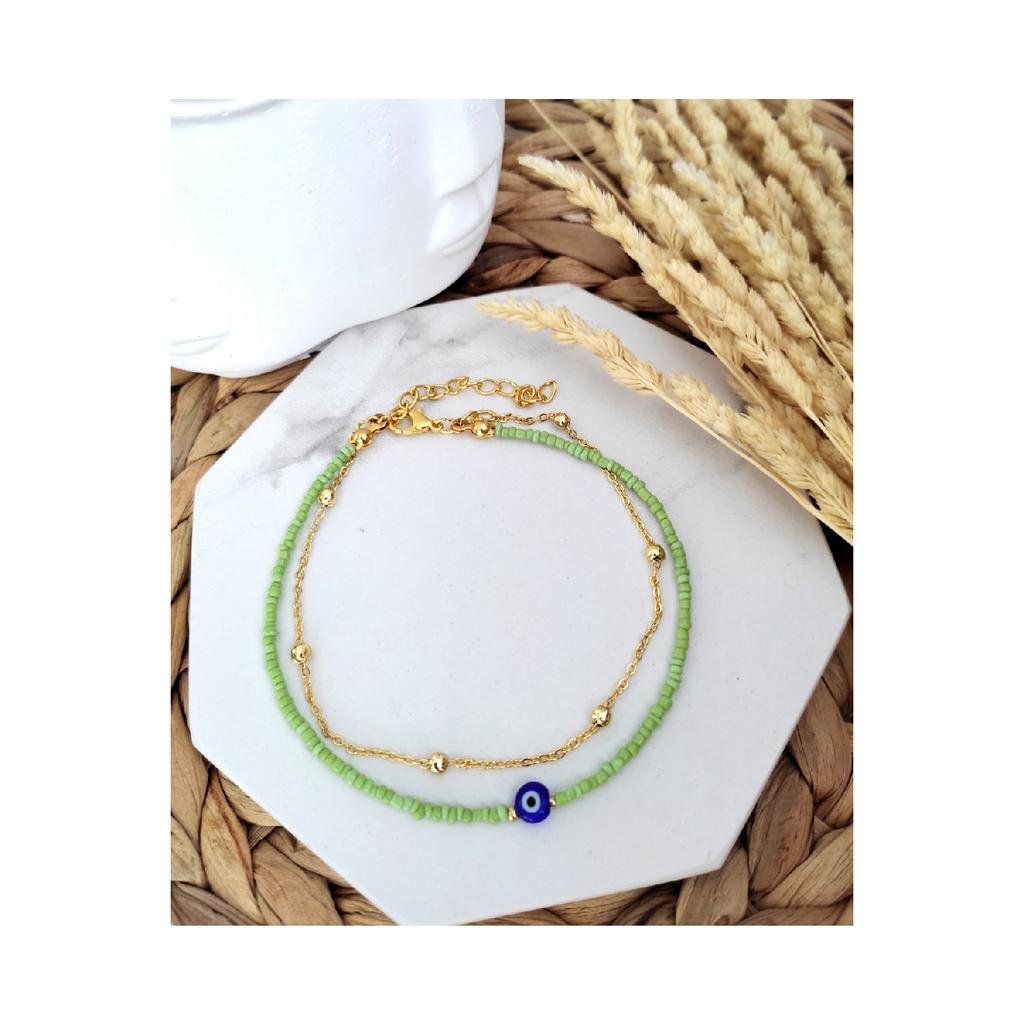 Женский Глаз Бисером Шар Красный Осень Красный Автор