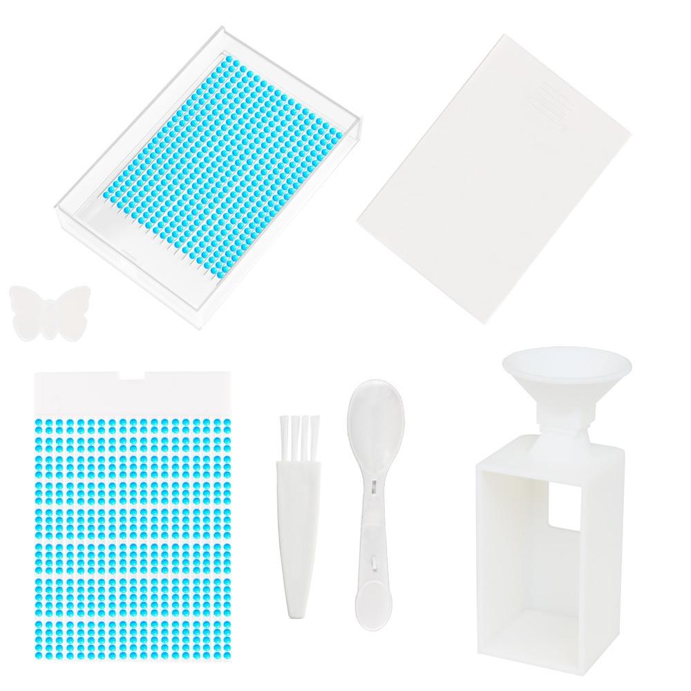 Сделай сам Поделки Дрели Воронка Аксессуары для вышивки крестом Подставка для дрелей Коробка для хранения Инструмент для алмазной мозаики 5D