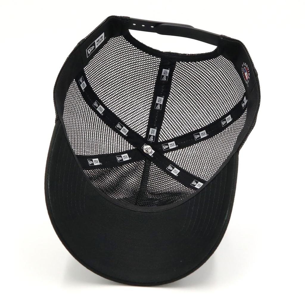 Кепка Newera Newera Mesh 9FORTY Trucker 14413233 NER35C1796 MLB New York Yankees NY Черный Черный БЕСПЛАТНАЯ НАШИВКА СБОКУ ONSPOTZ Специальный заказ Кепка Kyu Forty
