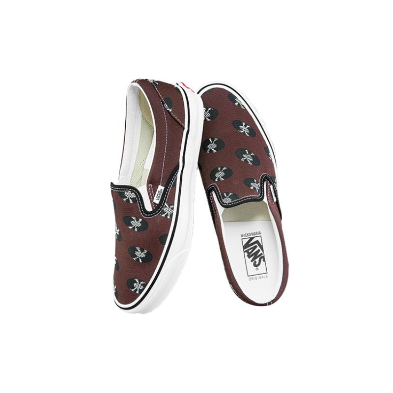 Vans Кеды Wacko Maria X Vans Og Classic Slip On 'Brown Records' VN0A45JK595