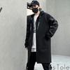 EsTole Street Parka Middle Coat Long Jacket Long Parka Zip Up Parka Maxi Length Mountain Parka Parka Dress Big Hood Outerwear Haori Street Style Mode