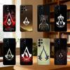 Чехол для телефона A-AssassinS Game C-Creed для Samsung S25,24,23,22,30,21,10,9,Ultra,Plus,Lite Мягкий черный чехол