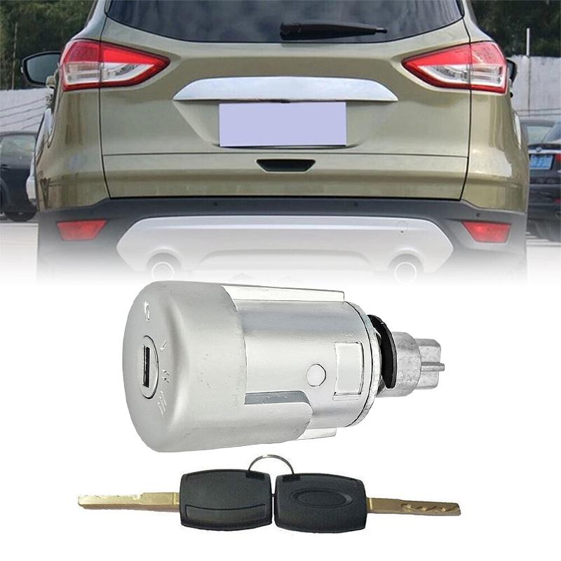 1Set Car Ignition Custom Barrel Lock & 2 Keys For Ford Transit MK8 2014-2019 1926227 Ignition Barrel Switch Car Accessories