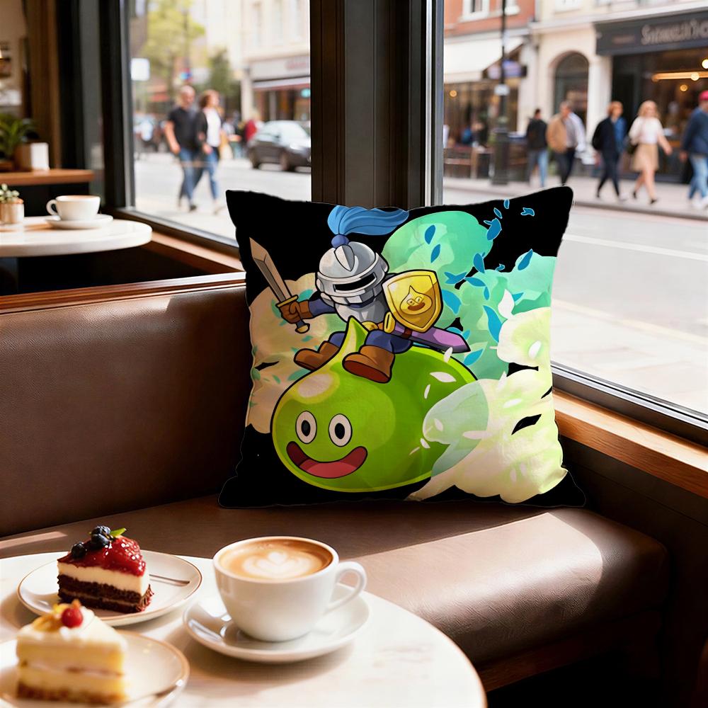 Game Dragon Quest Rocket Slime Cushion Cover Decorative Cushions Covers Cover Sofa x Pillow  Piece x x Pillowcase
