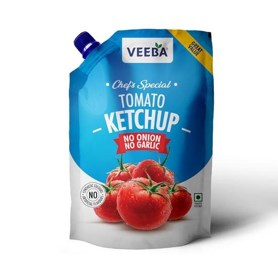 Veeba Foods Tomato Ketchup - NO Onion NO Garlic Chef's Special (900G)