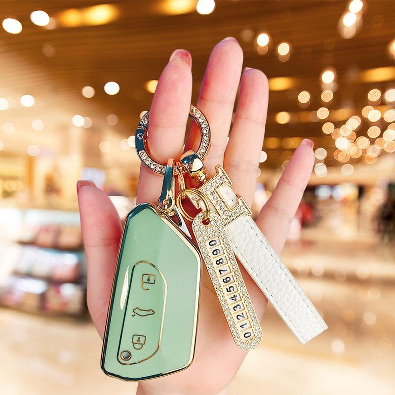 Применимо к Volkswagen Lingdu L Golf 8 Набор ключей CC Touon x Автомобиль id3 id4 id6 Исследование ландшафта Yue Tour Shell