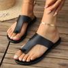 Women Slippers Outside Casual Beach Women Shoes Summer New Flats Flip Flop Sandals Walking Clip Toe Rome Buckle Ladies Slides