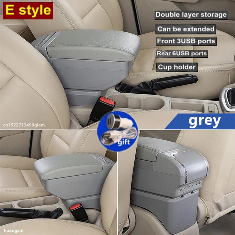 Universal Car Armrest Box Universal Center Centre Console Armrest Large space Central Store Content box with cup holder ashtray