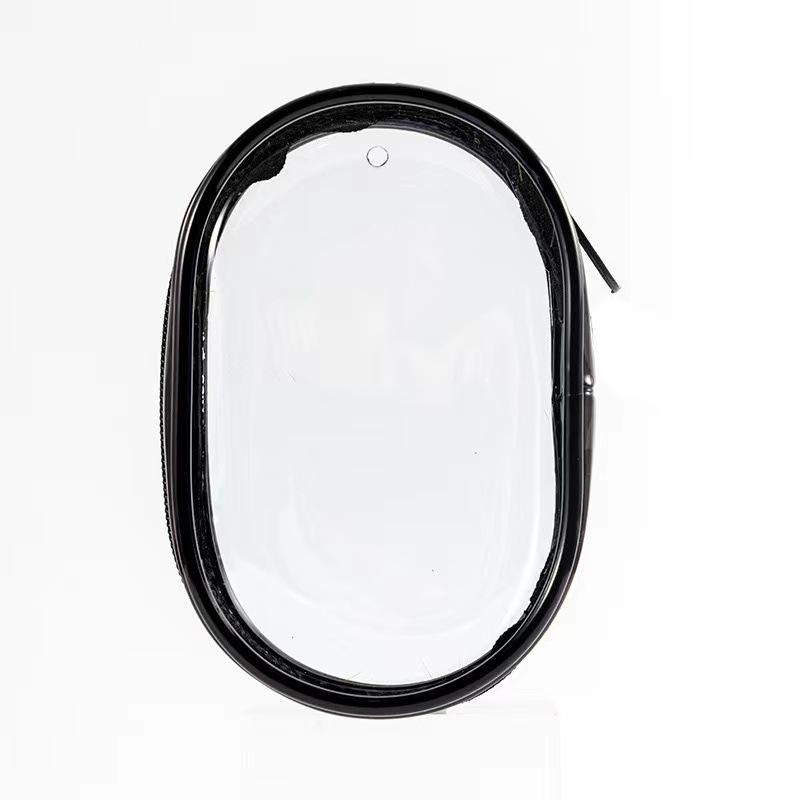 Прозрачная портативная коробка для хранения кабелей и наушников с органайзером для шнуров