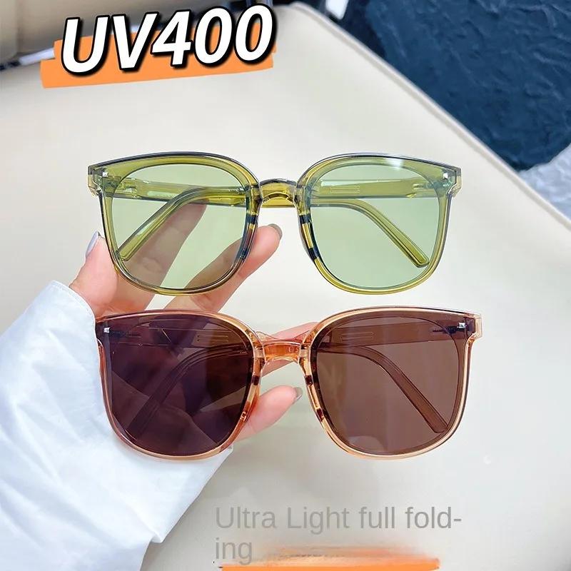 Fashion Luxury Folding Sunglasses Women Men Brand Designer Vintage Cat's Eye Sun Glasses Male Female Eyewear UV400