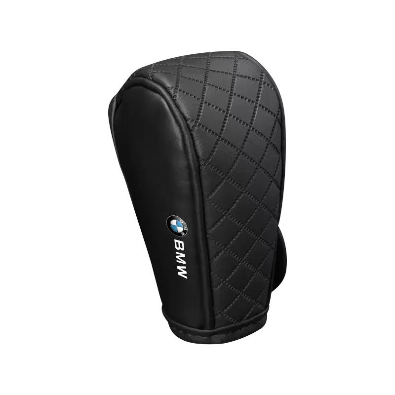 Car Gear Shift Cover PU Leather Shift Lever Cover Gearbox Shifter Knob Protective For BMW E39 E46 E90 E36 E60 E34 E30 F30 X1 X3 X5 X6 X7 E92 E93 E87