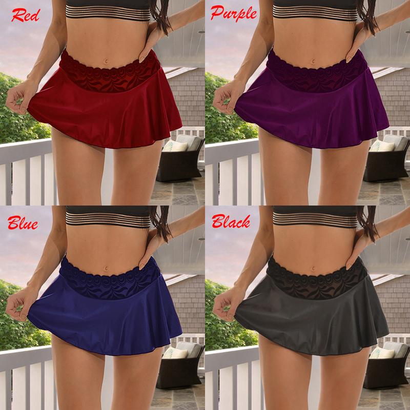 4 цвета, кружевная лоскутная женская модная юбка трапециевидной формы больших размеров, мини-сексуальная женская горячая юбка