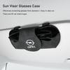 Автомобильный солнцезащитный козырек Органайзер для хранения очков Держатель для солнцезащитных очков Для Corsa Astra Insignia Antara Vectra Zafira Meriva Ampera