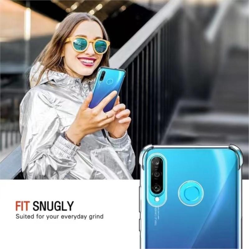 1,5 мм толстый прозрачный чехол Air-Bag для Huawei P30 lite P40 lite E Y6 Y7 Y9 Prime 2019 Y6P Y7P Y8S P Smart 2019 P Smart Z Cover Funda