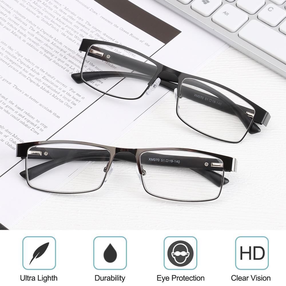 Office Vintage Classic Business Reading Glasses Eye Protection Ultra Light Glasses Optical Frame