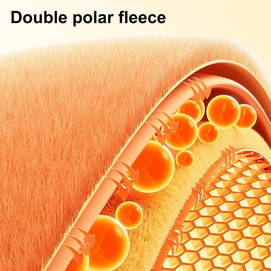 1 пара спальных носков, однотонные двухсторонние флисовые женские носки, высокоэластичные, дышащие, теплые носки-подкладки