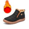 36-46 Women'S Boots Ankle Boots Snow Waterproof Women Shoes Flat Winter Shoes Lightweight Comfortable Warm Unisex Boots