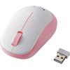 ELECOM BlueLED Mouse/EPRIM/Wireless/3 Buttons/Pink M-DY12DBPN