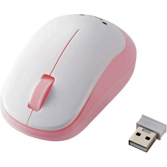 ELECOM BlueLED Mouse/EPRIM/Wireless/3 Buttons/Pink M-DY12DBPN