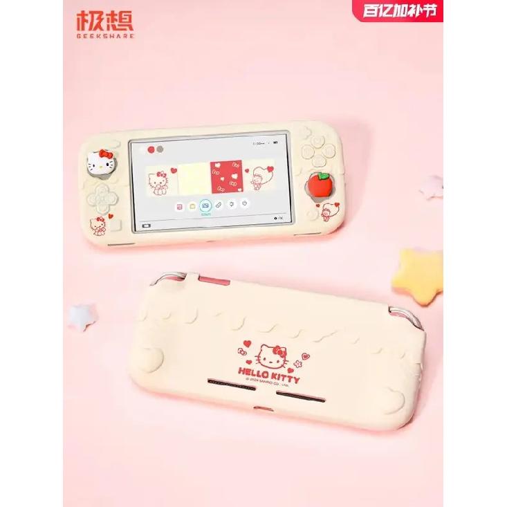 Новый защитный силиконовый чехол для Nintendo Switch Lite Хелло Китти Куроми Синнаморолл Аниме Дизайн Мягкий Корпус Полный Комплект Подарок Для G