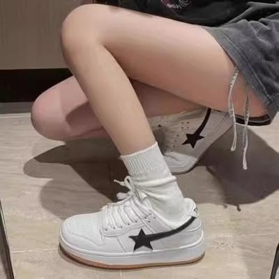 Звездные кеды женские ins колледж платформа цветовая гамма повседневная обувь 2025 лето новая женская обувь