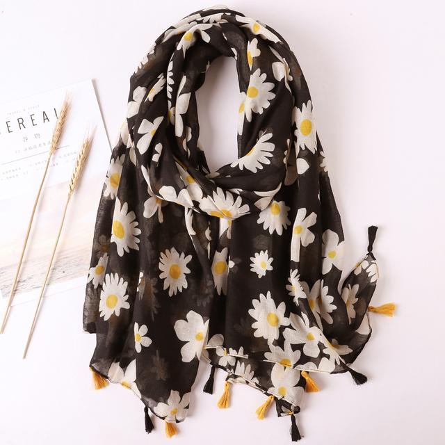 Брендовый дизайнерский женский шарф, теплый принт, пляжный саронг, шали, роскошные хлопковые и льняные банданы, мусульманский хиджаб, женские шарфы с кисточками, парео