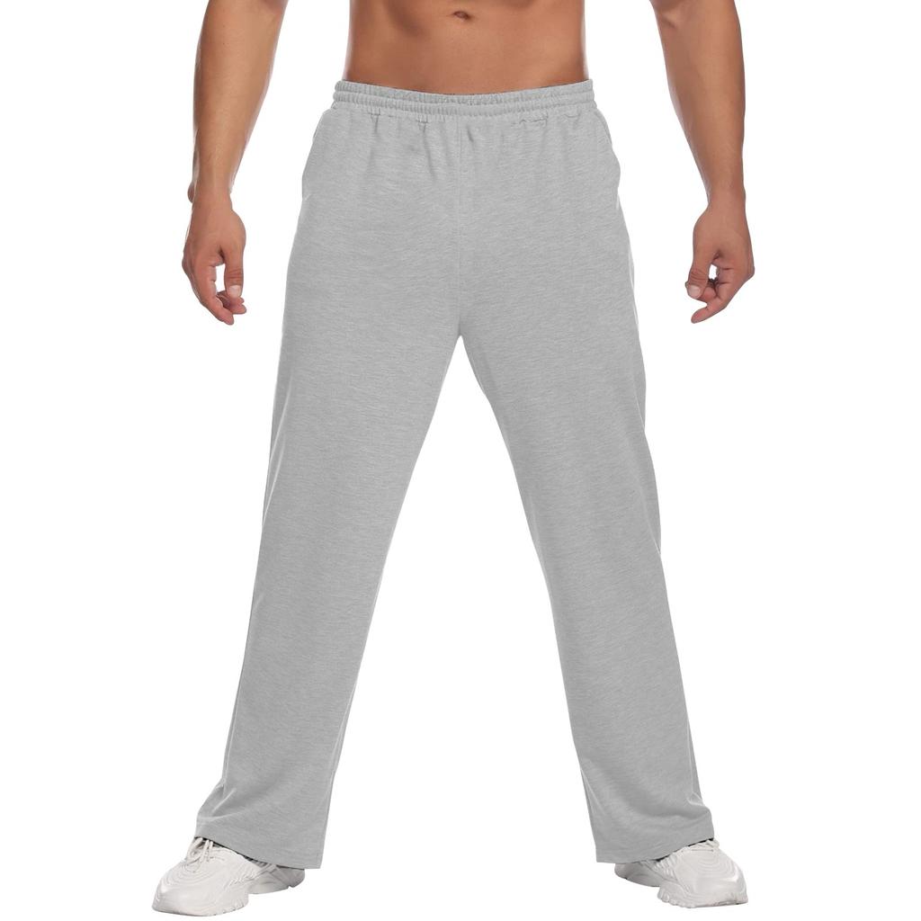 Men's Jogging Bottoms Lightweight Tracksuit Bottoms Long Sweatpants Leisure Sports Trousers With Pockets And Drawstring