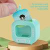 Childrens Cartoon Led Tv Pendant Light Sound Keychain Gift For Boys And Girls