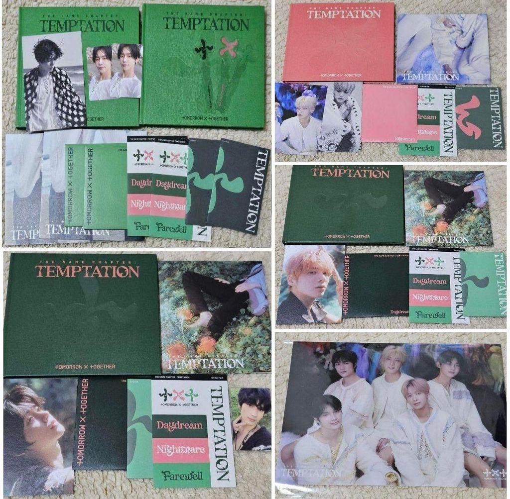 [USED] TXT bulk sale album goods penlight CD