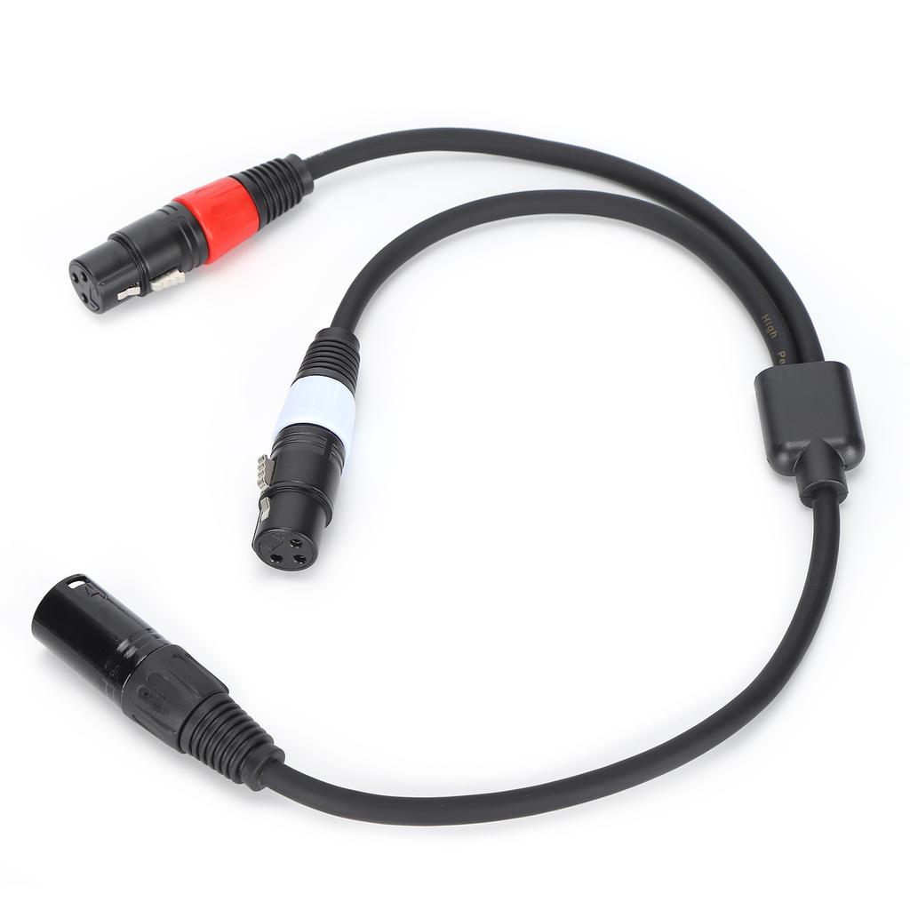 JORIND 5-контактный XLR-штекер на двойной 3-контактный XLR-гнездовой кабель 1,6 фута YSplitter o Cable