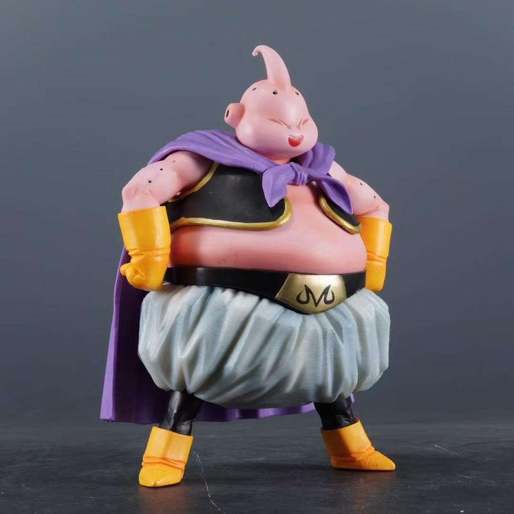 Anime Drogan Boll Z Fat Buu Figure Four Heads Replaceable Majin Buu Action Figures 20cm Pvc Statue Collection Model Toys Gifts