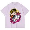 230 Gsm 100% Cotton Chainsaw Man V4 Denji Pochita Print Unisex Heavy Cotton T Shirt
