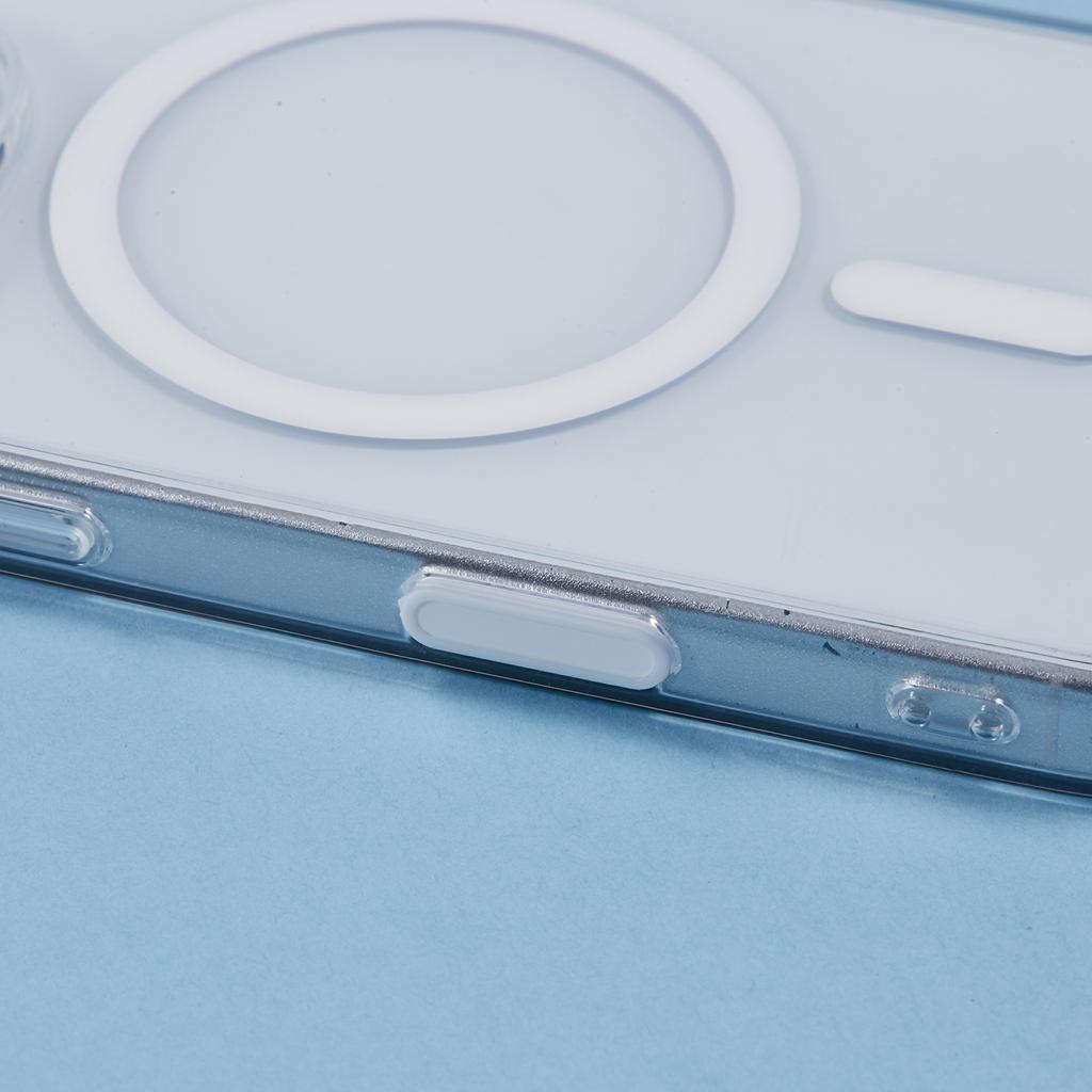 For iPhone 16 Pro Clear Case Compatible with MagSafe TPU+PC Back Cover