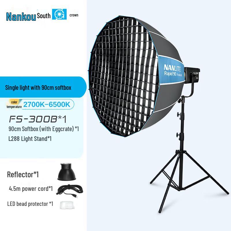Nanguan FS Series Bi-color LED Video Light