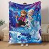 1 шт., Декоративное одеяло Disney Frozen для дома, спальни, гостиной, путешествий, кемпинга, автомобиля