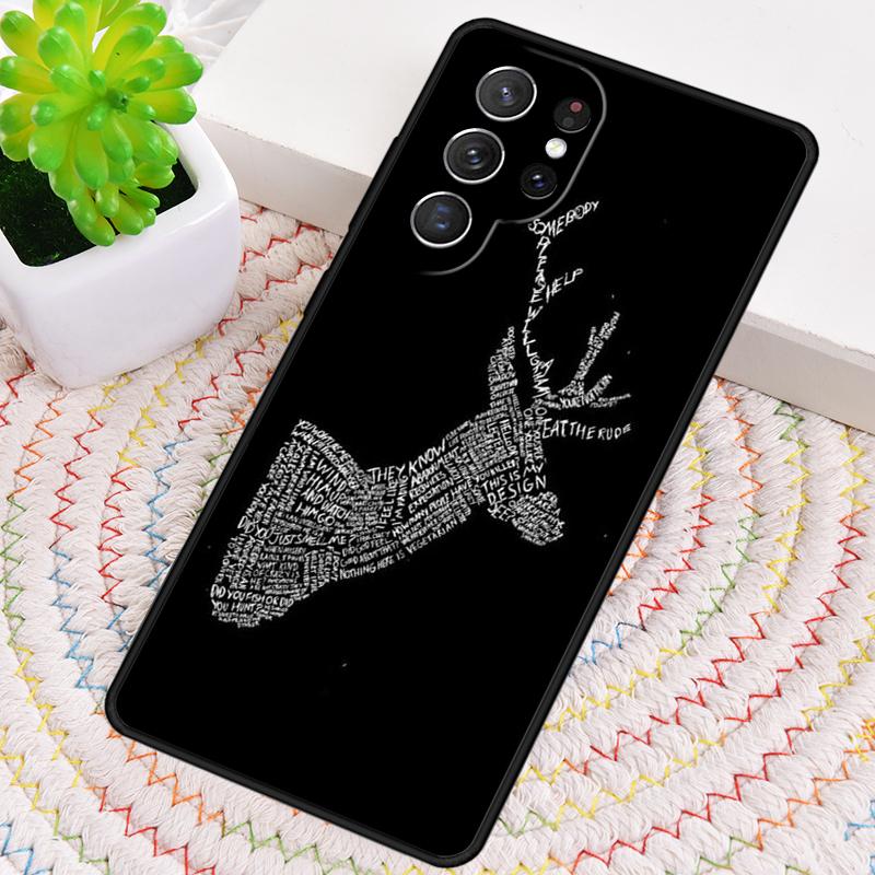 Hannibal Eat The Rude Мягкий Силиконовый Чехол Для Телефона Для Samsung Galaxy note 10 pro S26 S25 S24 S23 S22 S21 Plus S25Ultra Capa Чехол