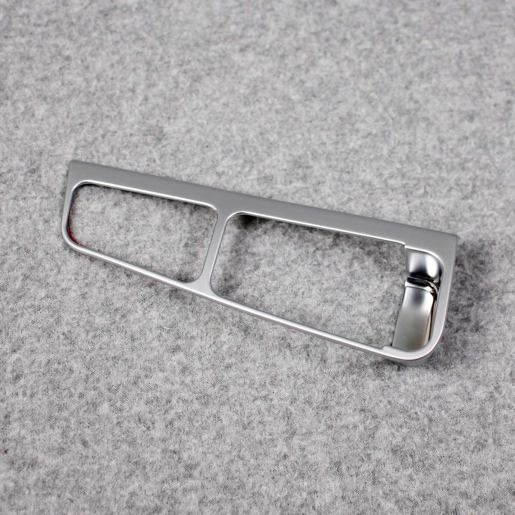 RUIQ Toyota Alphard Vellfire 30 Series Exclusive Interior Gear Shift Lever Cover Garnish Multimedia Button Cover Rim Matte Nickel Plated Exclusively