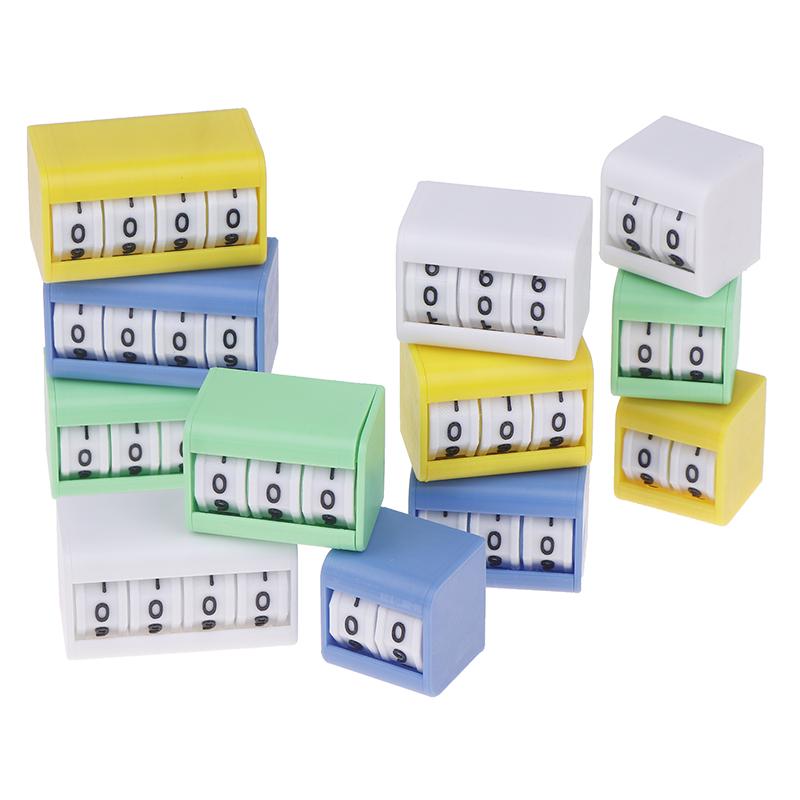 2/3/4 Digits Counters Board Game Score Counter Manual Tabletop Foosball Scoring Device Counter Card Game Billiards Score Counter