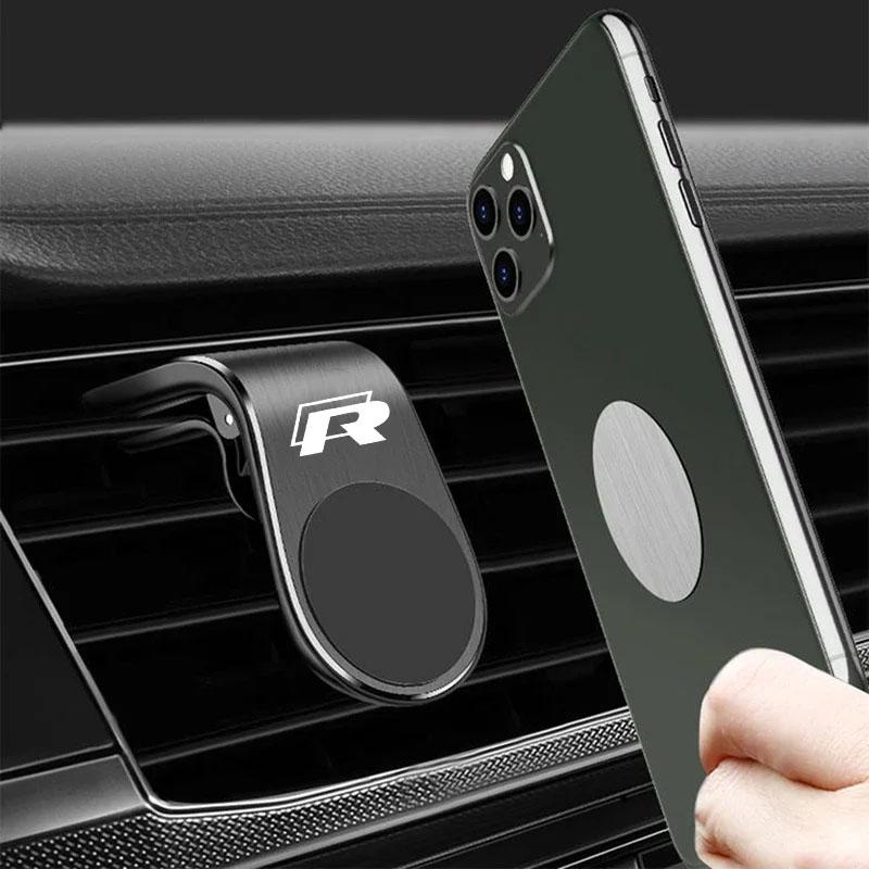 2026 Hot VOLKSWAGEN Metal Magnetic Car Mobile Phone Holder for Volkswagen VW Rline GTI Polo Golf Touareg Passat Tiguan Jetta Sci zf5