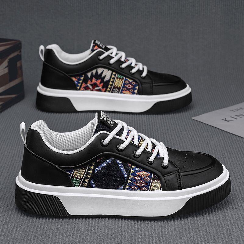 Популярная мужская обувь осень 2025 года новая повседневная трендовая обувь на платформе модная универсальная обувь интернет-знаменитостей спортивная ins трендовая обувь