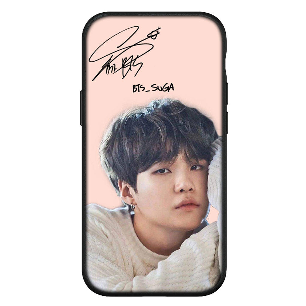 Чехол для iPhone 16 15 14 Xiaomi Redmi Note 13 12 11 Pro Max X 10 8 9 XR Samsung Galaxy S24 S23 A05 OPPO Huawei SUGA Min Yoon Gi Agust D Чехол для телефона