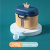 Portable Baby Food Storage Box BPA Free Formula Dispenser Cartoon Infant Milk Powder Box Toddler Snacks Cup Container